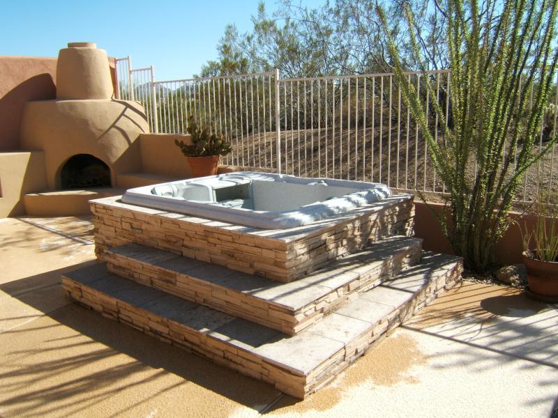 Hot Tub Surrounds And Spa Surrounds By The Yard Company Home