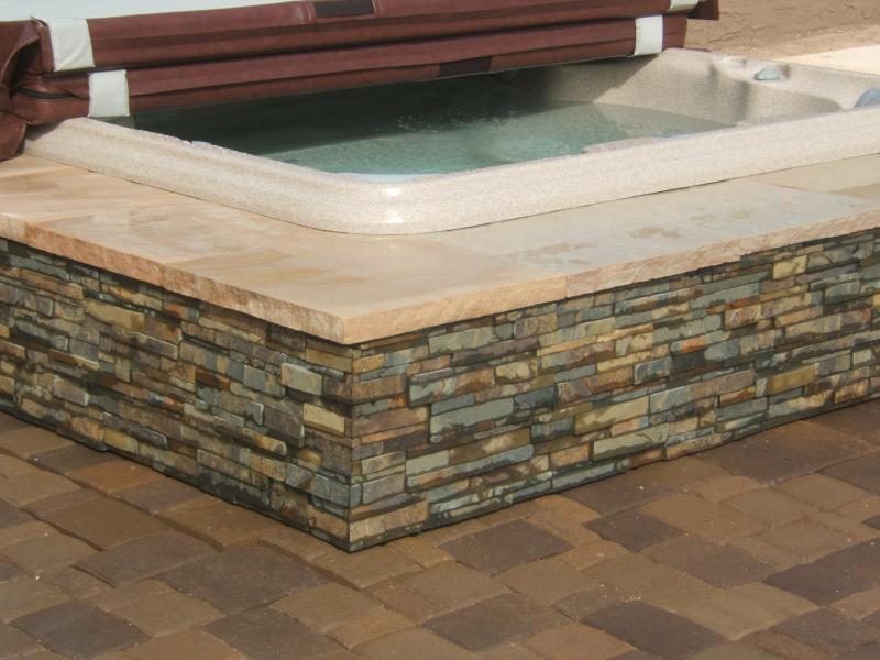 Stone Hot Tub Surround The Best Types Of Stone